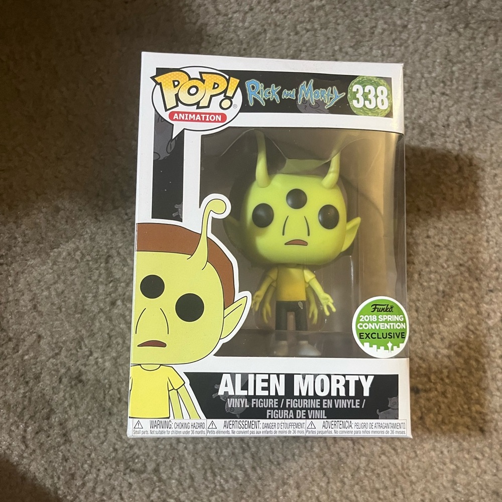 Alien Morty Funko Pop! Figure